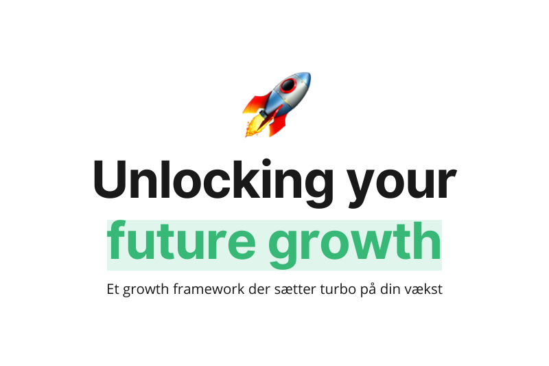 Et growth sprint framework der sætter turbo på din vækst