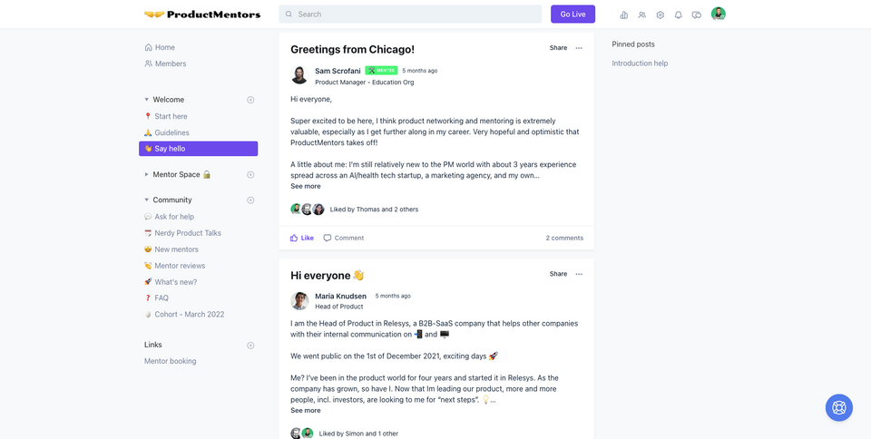 Validering af startup idé: ProductMentors.io